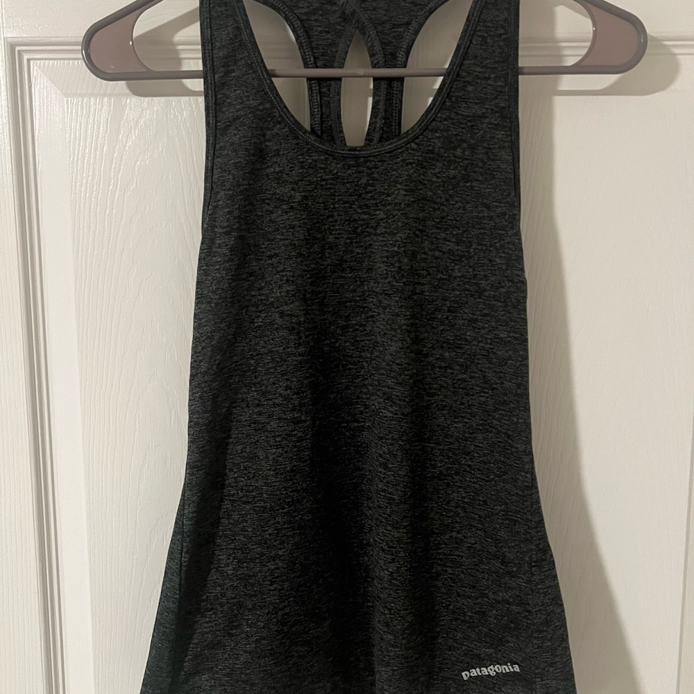 Patagonia Black Racerback Sleeveless Tank Top